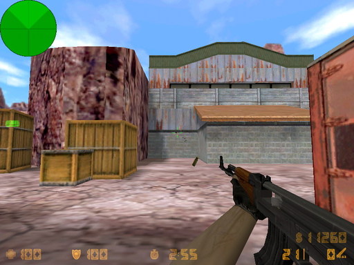 Half-Life: Counter-Strike - Теория прострела: de_nuke  